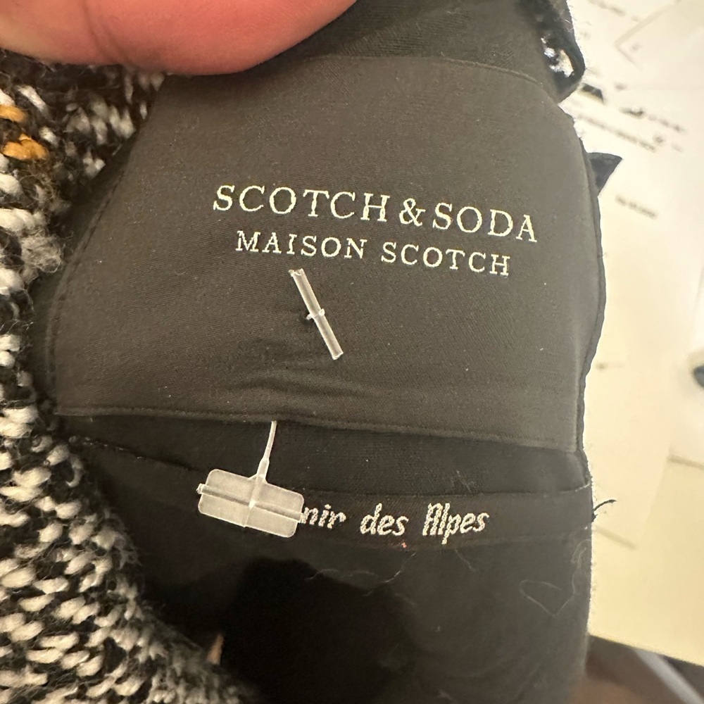 Scotch & Soda tweed jacket size m - Picture 5 of 8
